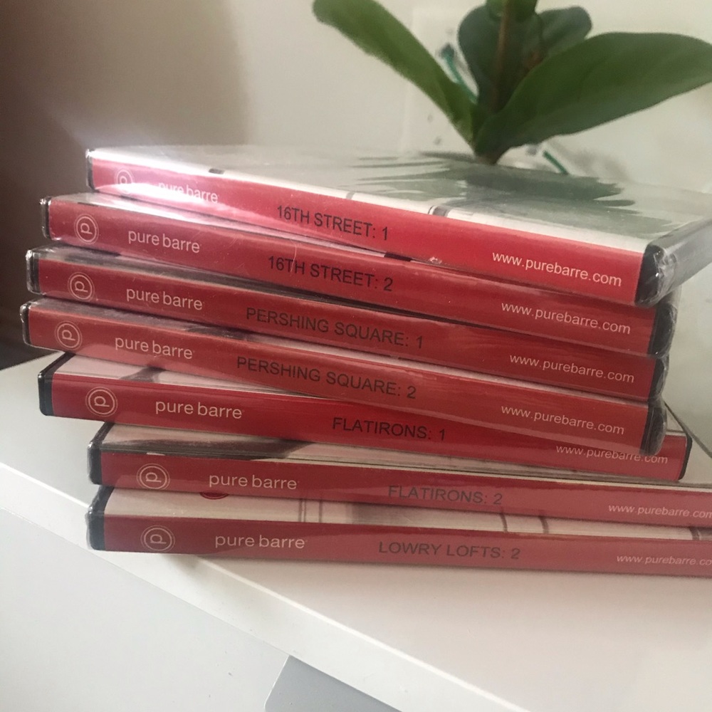 Pure Barre DVD set